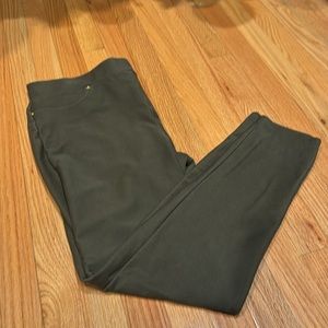 Michael Kors women’s size XL jeggings - 28” inseam, dark green